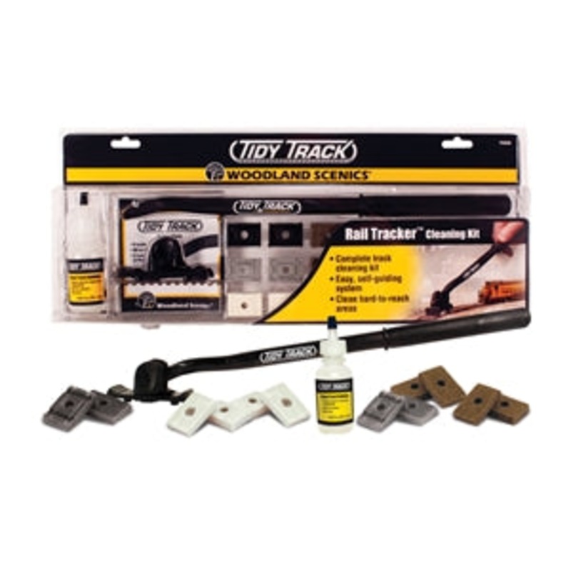 BACHMANN WOODLAND SCENICS TT4550 RAIL TRACKER CLEANING KIT