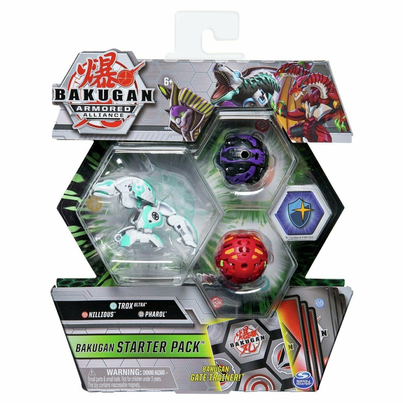 BAKUGAN 6058414 STARTER SET TROX ULTRA NILLIOUS PHAROL