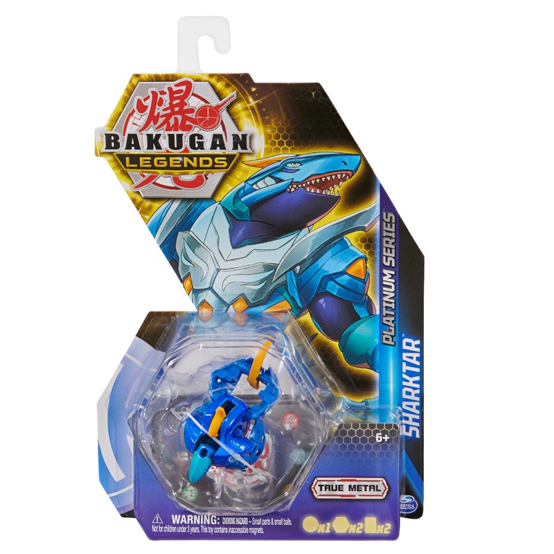 BAKUGAN LEGENDS 20140303 SHARKTAR PLATINUM SERIES