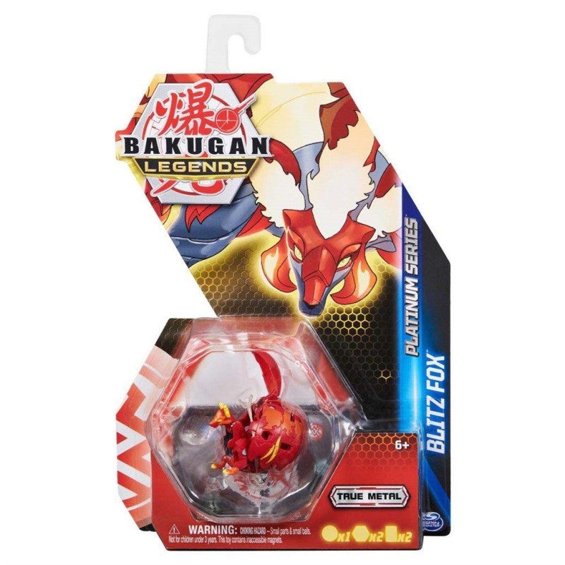 BAKUGAN LEGENDS 20140305 BLITZ FOX PLATINUM SERIES