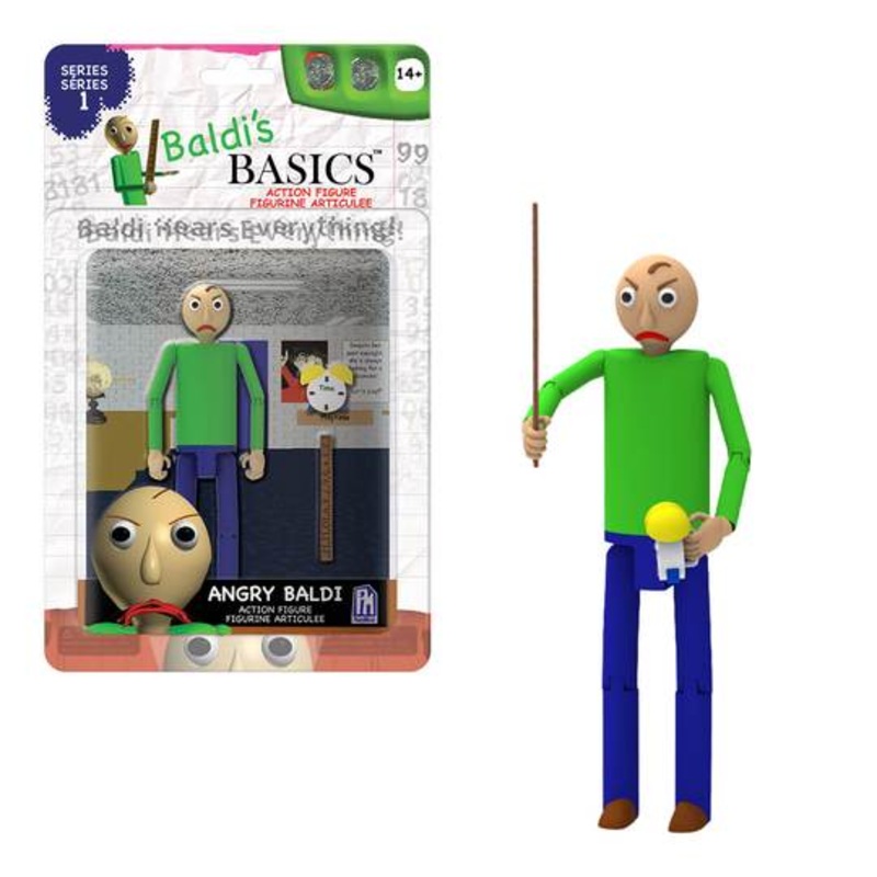 BALDIS BASICS AF0507 ANGRY BALDI ACTION FIGURE