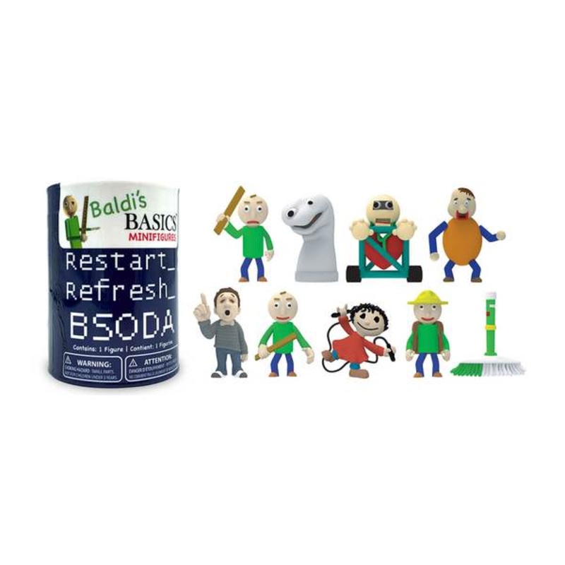 BALDIS BASICS MF0500 BALDI SODA CAN BLIND MINIFIGURES (ONE SUPPLIED)