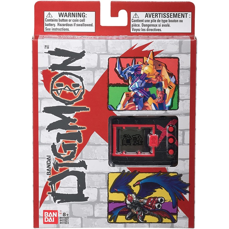 BANDAI 41921 DIGIMON X BLACK AND RED VIRTUAL MONSTER PET BY TAMAGOTCHI