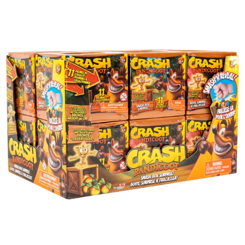 BANDAI HE21522 CRASH BANDICOOT SMASH BOX SURPRISE