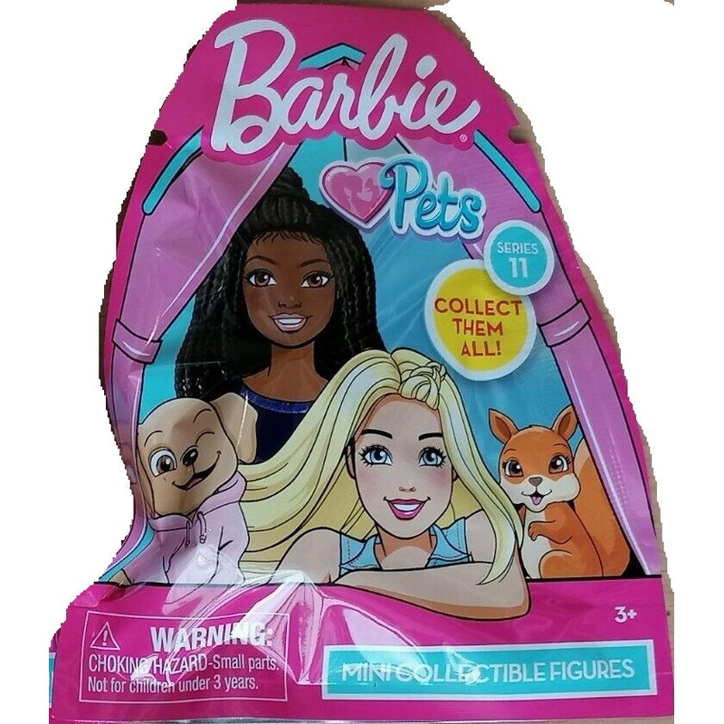 BARBIE 63733 PETS BLIND BAG SERIES 11 (ONE SUPPLIED RANDOM)