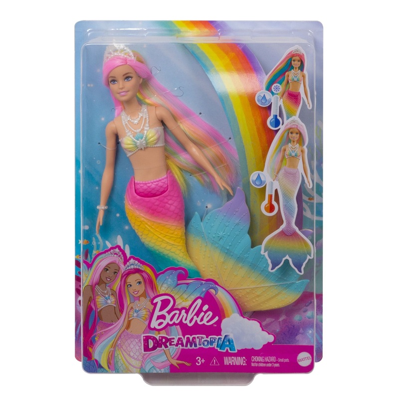 BARBIE GFT89 DREAMTOPIA COLOUR CHANGE MERMAID DOLL