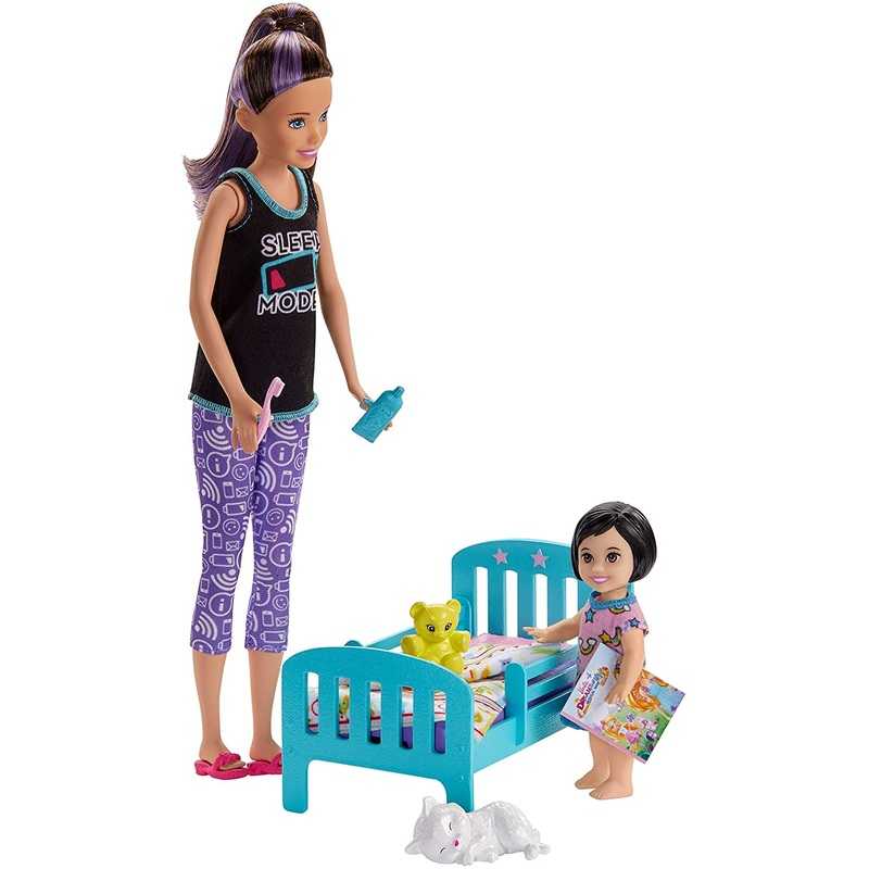 BARBIE GHV88 SKIPPER BABYSITTER BEDTIME PLAYSET