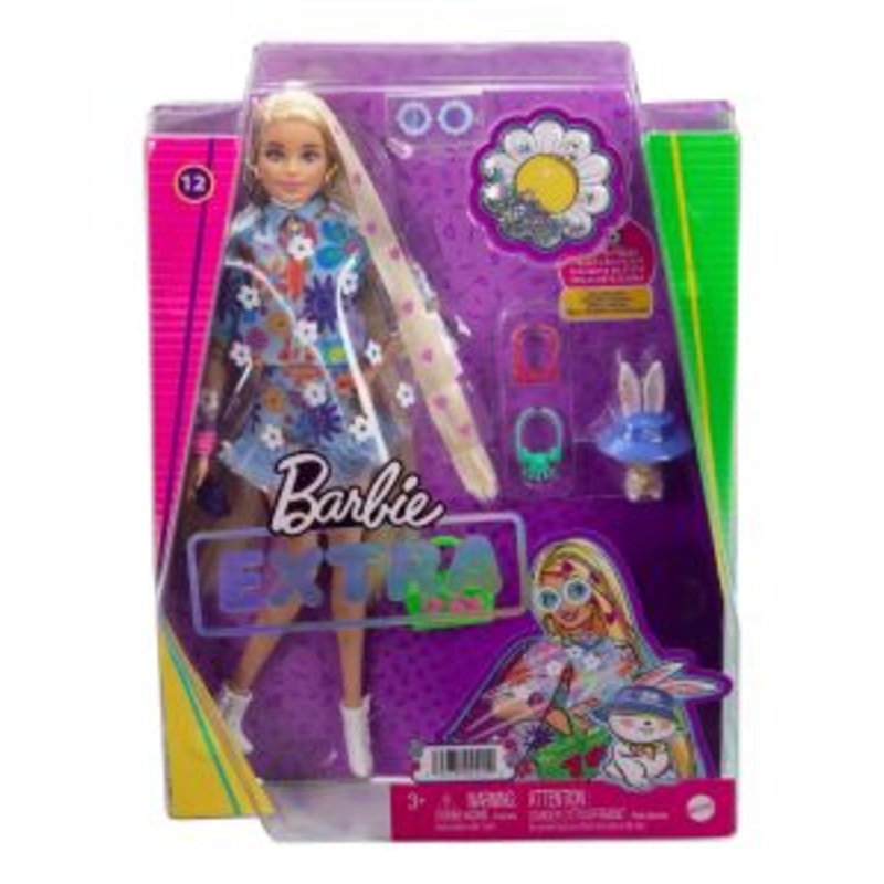 BARBIE HDJ45 EXTRA FLORAL OUTFIT DOLL