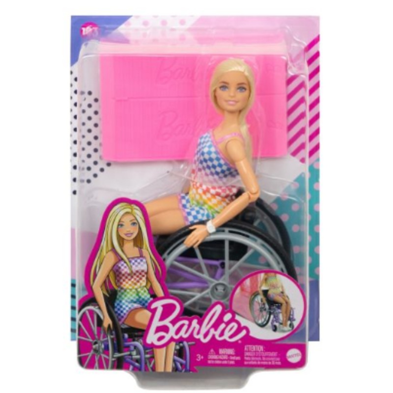 BARBIE HJT13 FASHIONISTA DOLL WITH WHEELCHAIR 194
