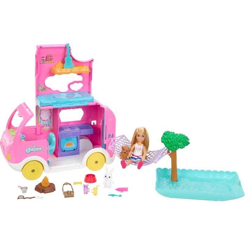 BARBIE HNH90 CHELSEA CAMPERVAN PLAYSET