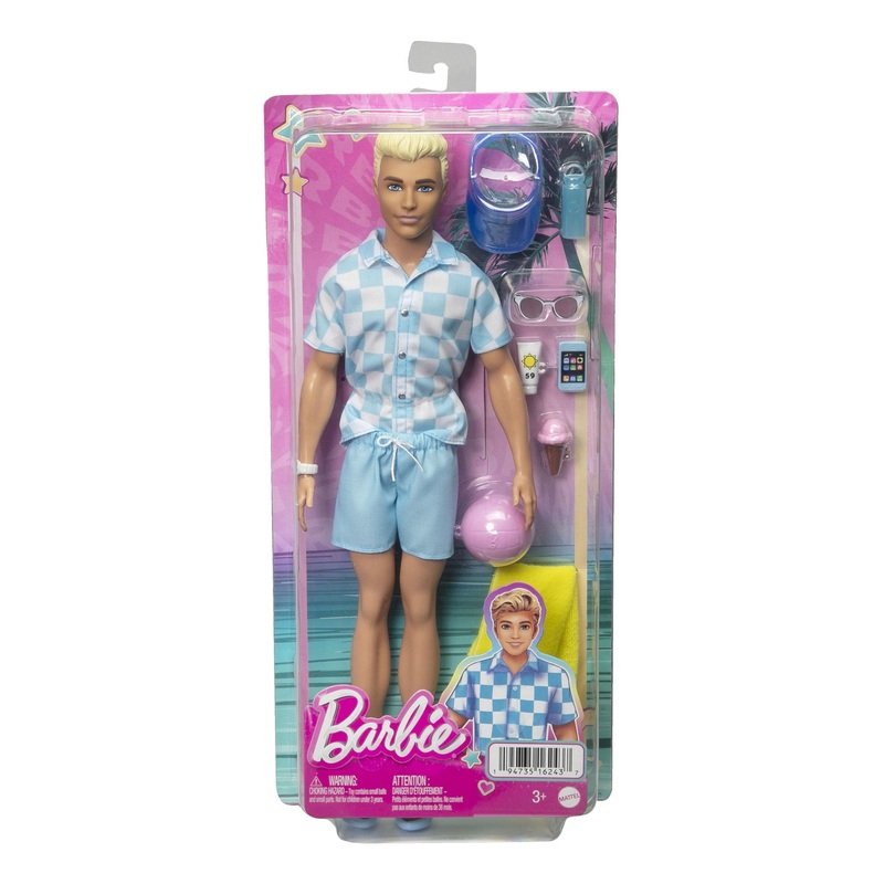 BARBIE HPL74 BARBIE MOVIE KEN BEACH DOLL