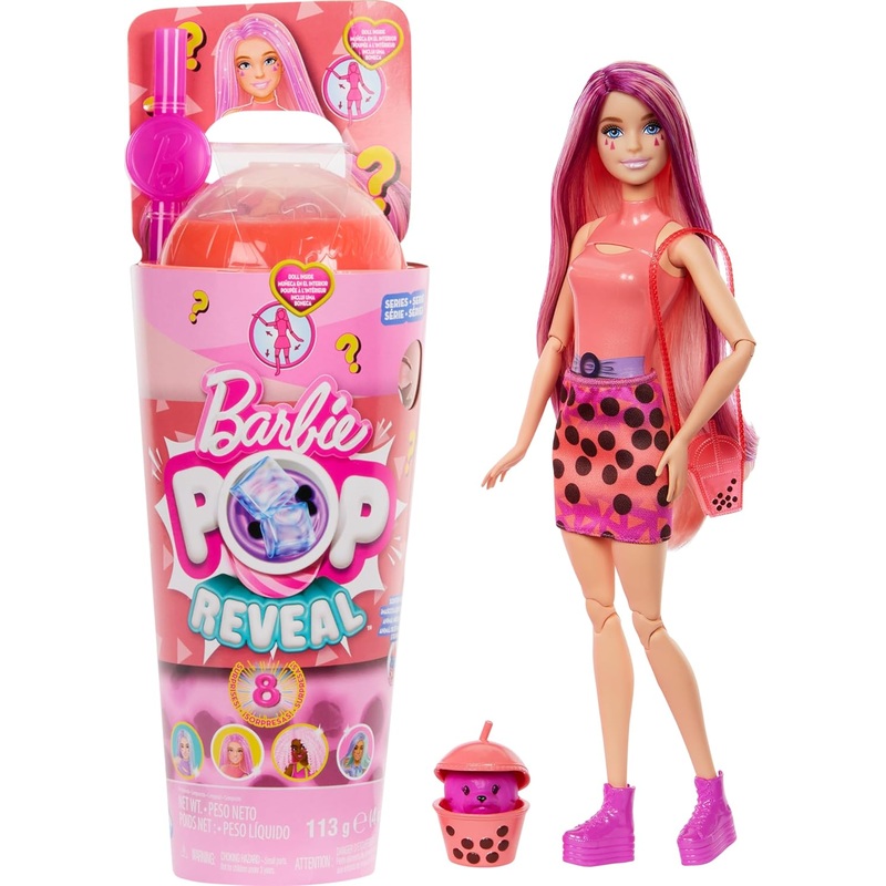 BARBIE HTJ22 POP REVEAL BUBBLE TEA MANGO MOCHI