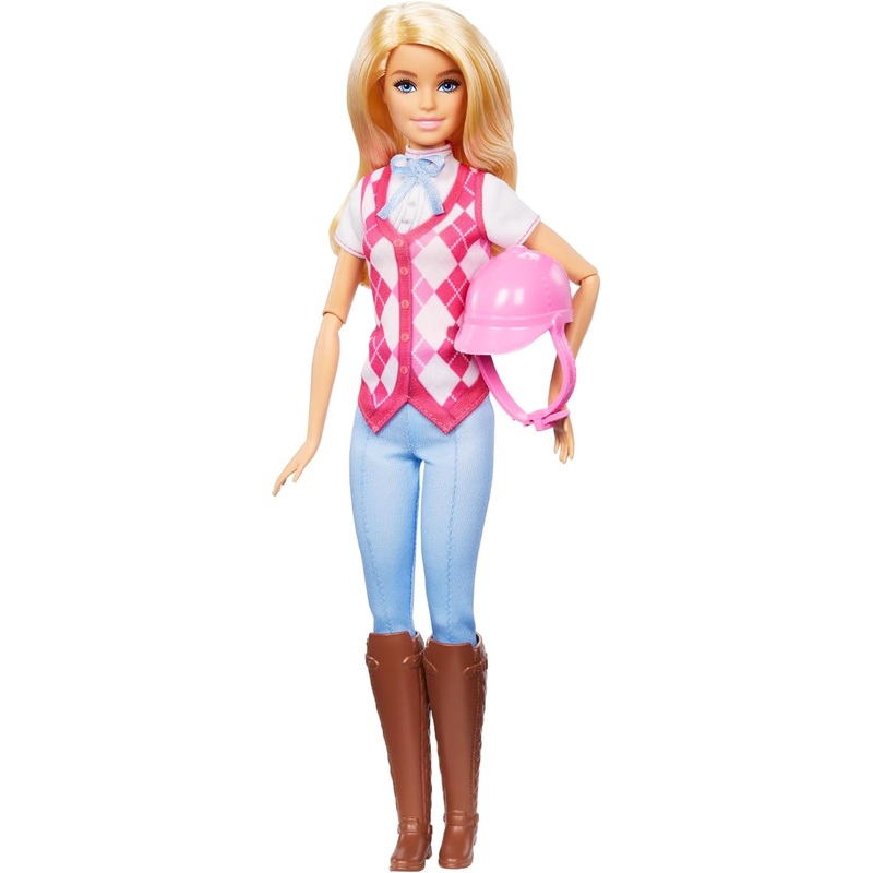BARBIE HXJ38 RIDING DOLL MALIBU
