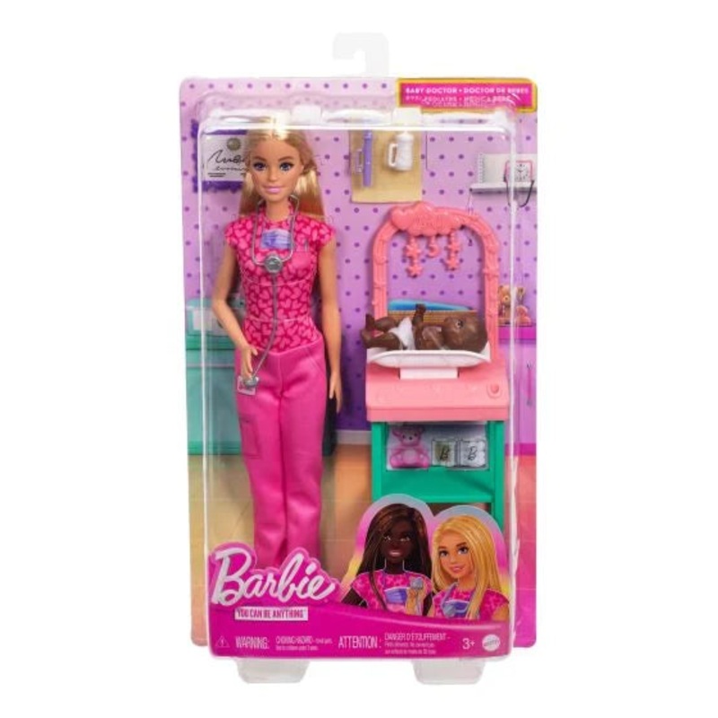 BARBIE JCR72 BABY DOCTOR PLAYSET DOLL
