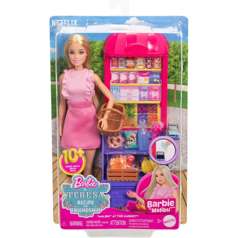 BARBIE MALIBU JCT05 BARBIE AND TERESA RECIPE FOR FRIENDSHIP DOLL PLAYSET