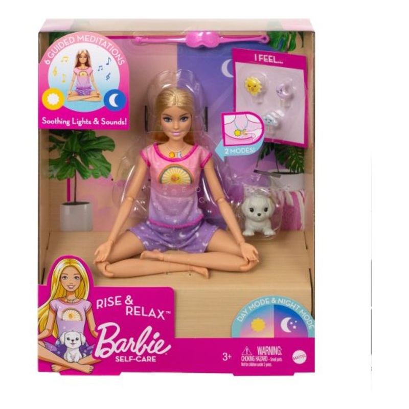 BARBIE SELF CARE RISE AND RELAX DOLL