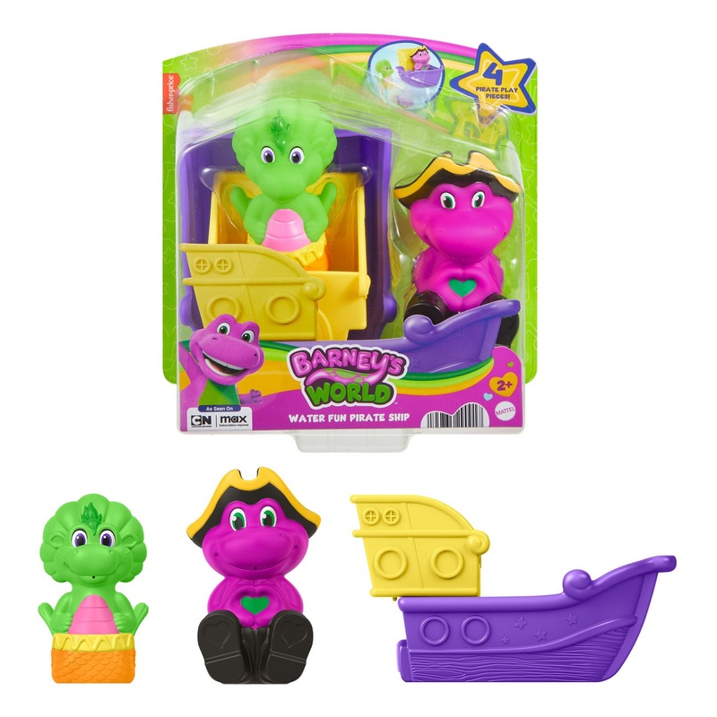 BARNEY'S WORLD JDW88 WATER FUN PIRATE SHIP