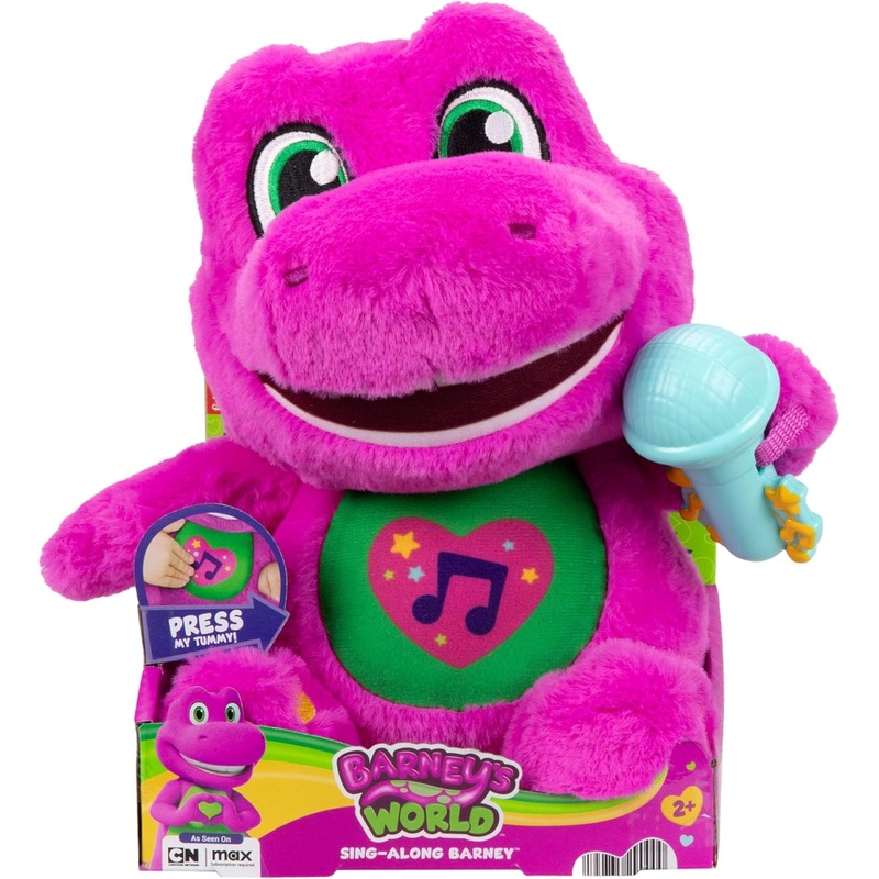 BARNEY'S WORLD JGT51 SING-ALONG BARNEY PLUSH