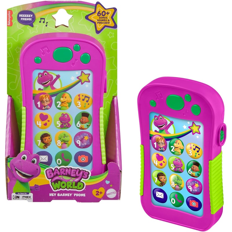 BARNEY'S WORLD JGT55 HEY BARNEY PHONE