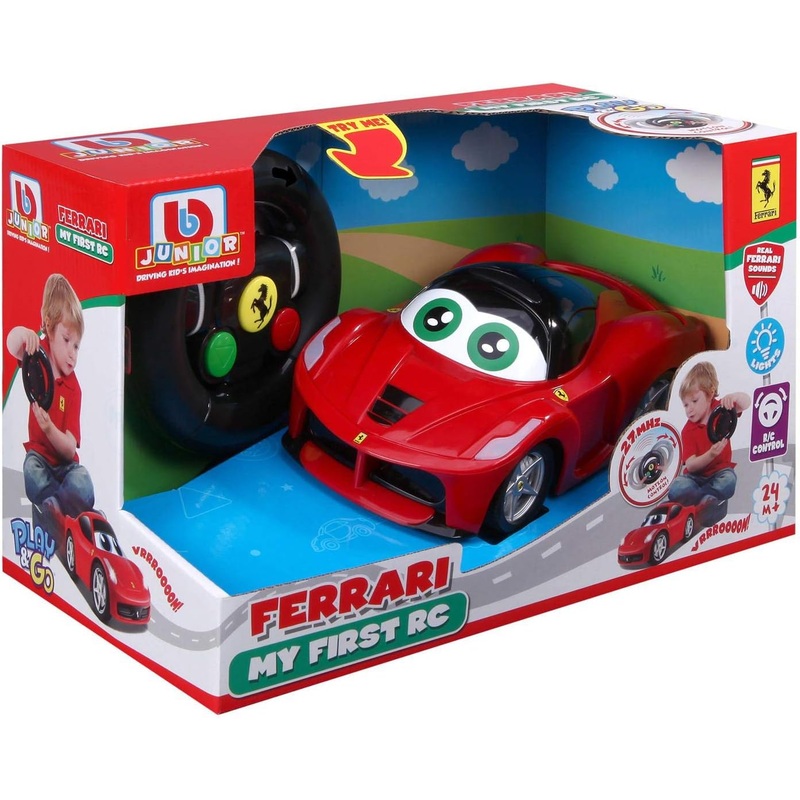 BBURAGO 91002 JUNIOR MY 1ST RC FERRARI