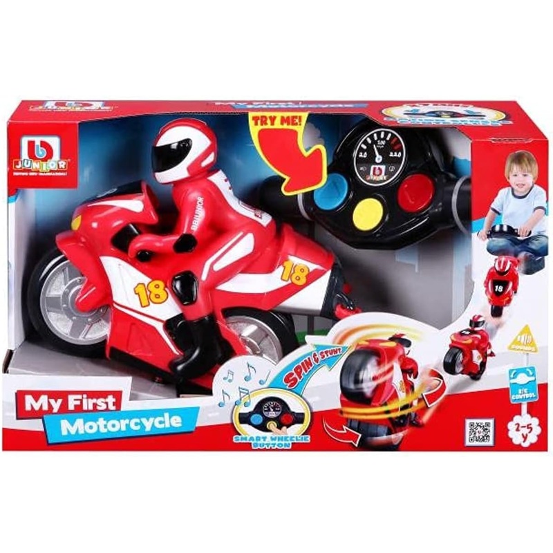 BBURAGO 95001 JUNIOR MY 1ST RC MOTORCYCLE