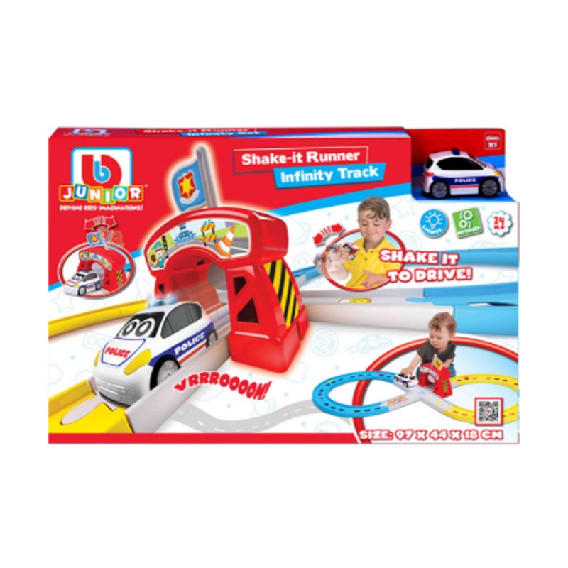BBURAGO JUNIOR 88618 SHAKE IT RUNNER EMERGANCY TEAM INFINITY TRACK