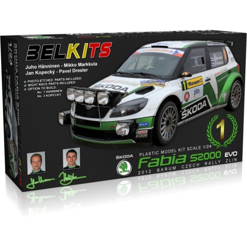 BELKITS BE4L-004 SKODIA FABIA S2000  CAR KIT 1:24TH SCALE