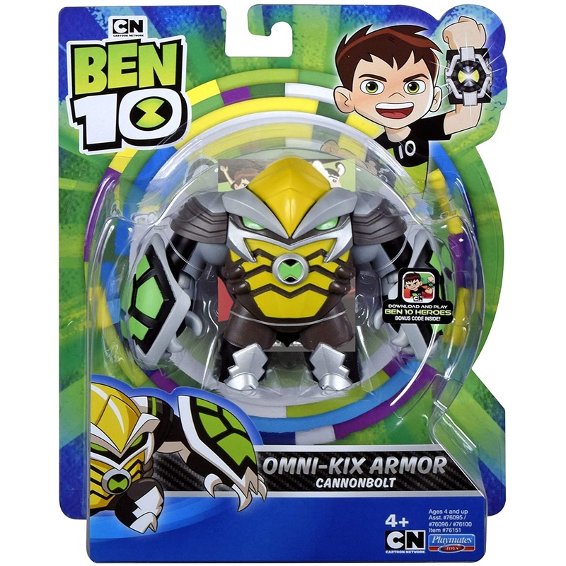 BEN 10 66112 OMNI KIX ARMOR CANNON BOLT FIGURE