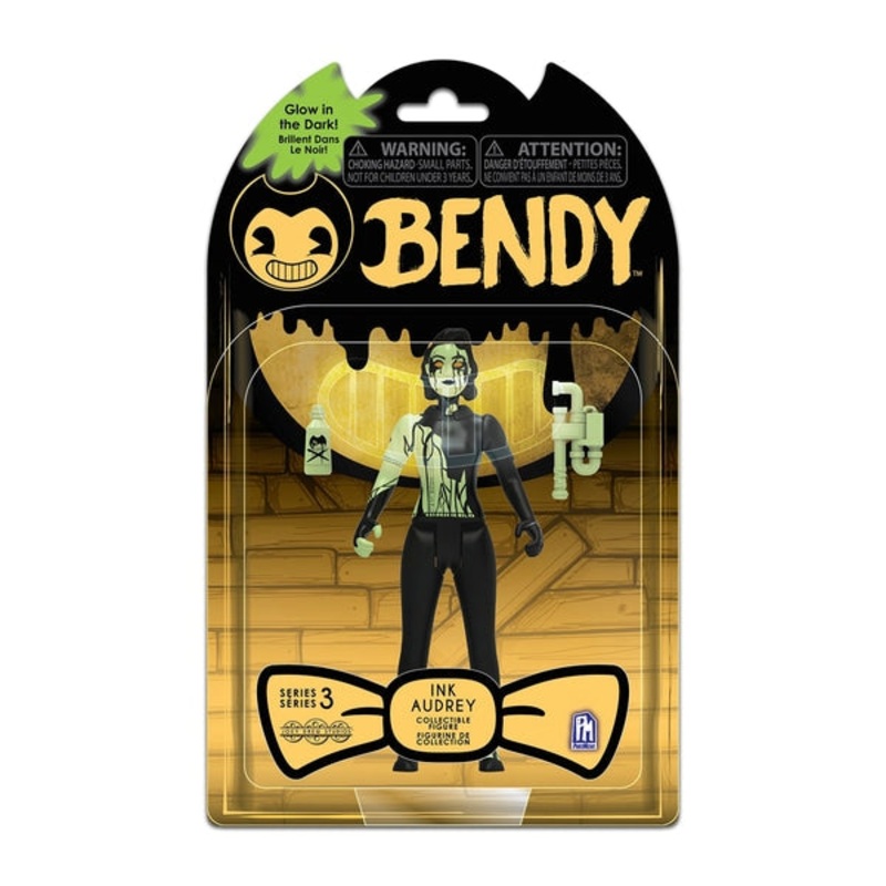 BENDY & THE INK MACHINE AF6523 INK AUDREY GLOW IN THE DARK FIGURE