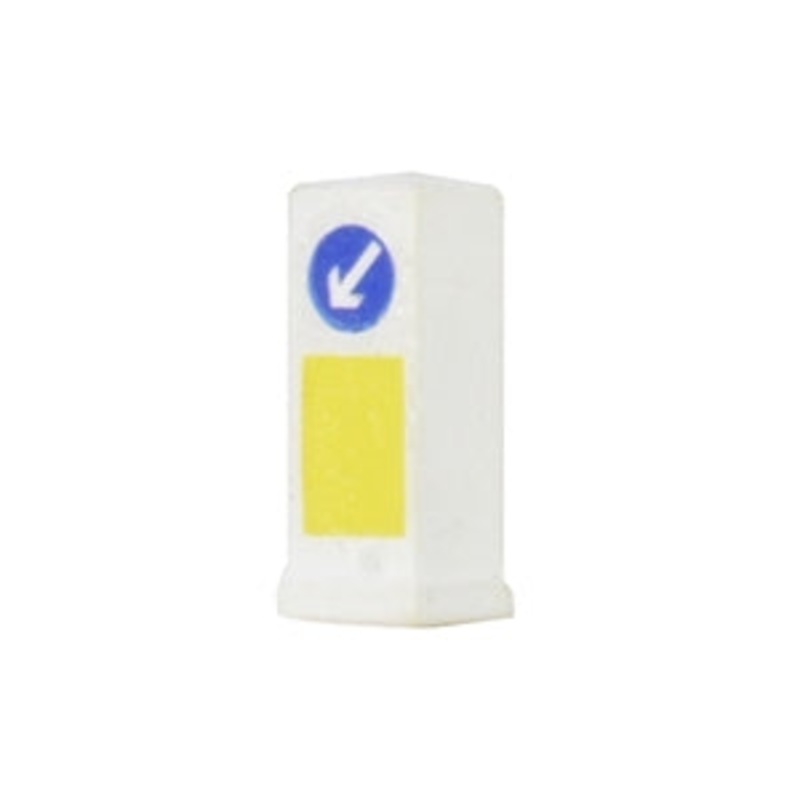 BACHMANN 44-529 TRAFFIC ISLAND BOLLARDS X10