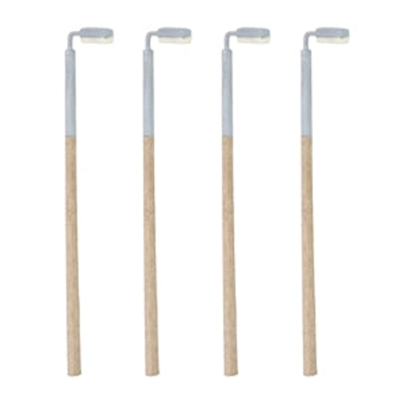 BACHMANN 44-592 Sleeved Street Lamp Posts (x4) 00 Gauge