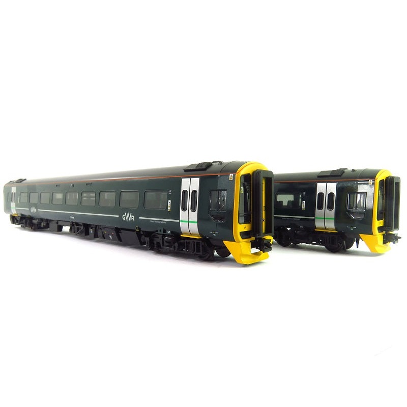 BACHMANN LOCOMOTIVE 31-519 2 CAR DMU 158766 GWR GREEN