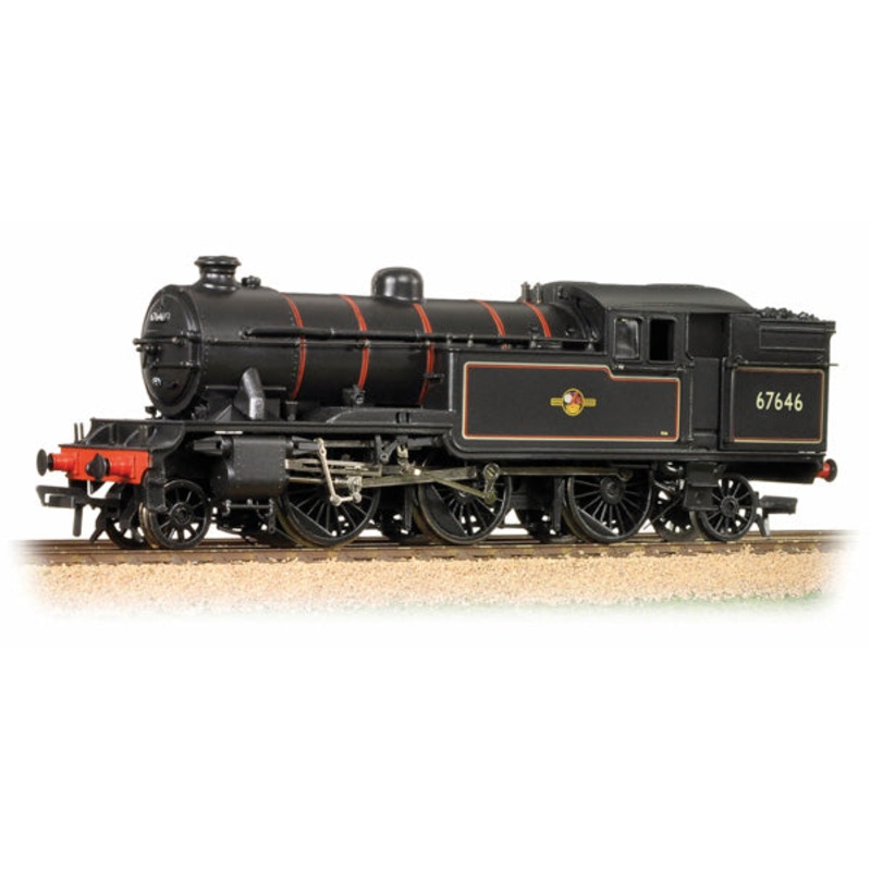 Bachmann locomotive 31-614 Class V3 Tank 67646 BR Lined Black Late Crest
