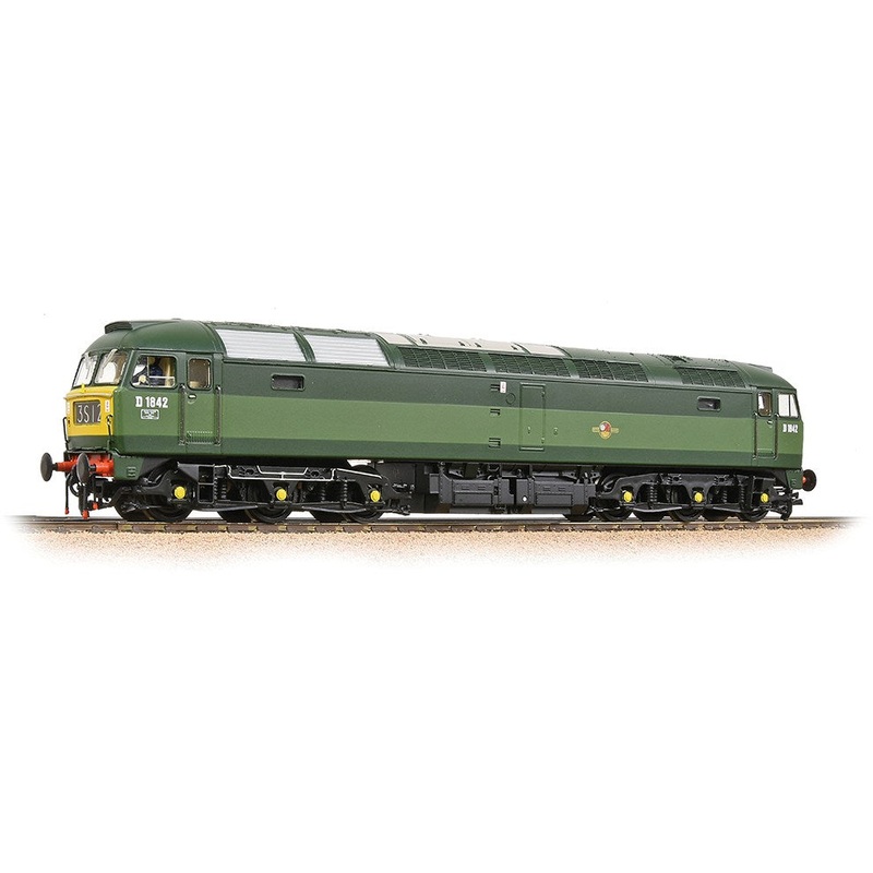BACHMANN LOCOMOTIVE 32-806 CLASS 47 D1842 BR TWO-TONE GREEN