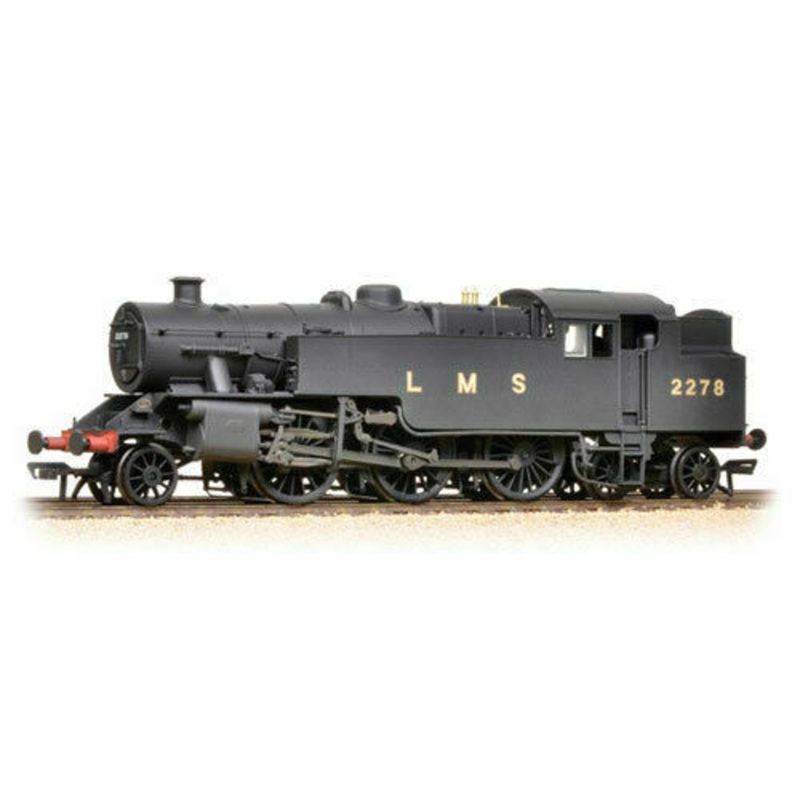 Bachmann Locomotive 32-880 Fairburn 2-6-4 Tank 2278 LMS Black Weathered
