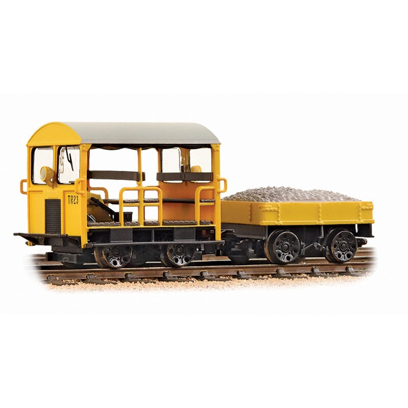 Bachmann Locomotive 32-992 Wickham Trolley Car Engineers Yellow