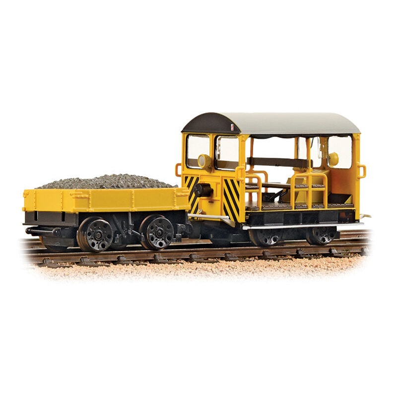 Bachmann Locomotive 32-993 Wickham Trolley Car Engineers Yellow With Wasp Stripes