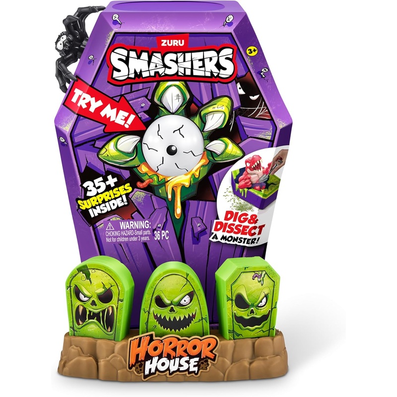 ZURU 74124 SMASHERS LARGE HORROR HOUSE SERIES 1