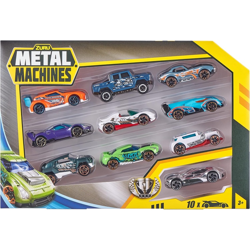 ZURU METAL MACHINES 6750 DIECAST CAR 10 PACK