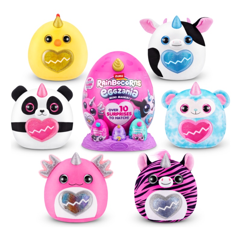 ZURU RAINBOCORNS 9296 EGGZANIA MINI MANIA SURPRISE