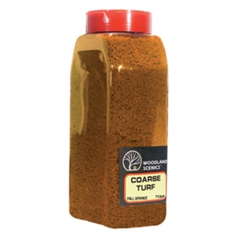 WOODLAND SCENICS WT1354 COARSE TURF FALL ORANGE
