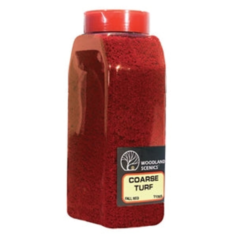 WOODLAND SCENICS WT1355 COARSE TURF FALL RED
