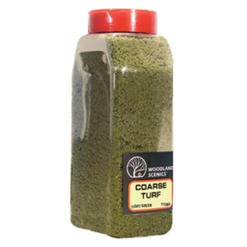 WOODLAND SCENICS WT1363 COARSE TURF LIGHT GREEN