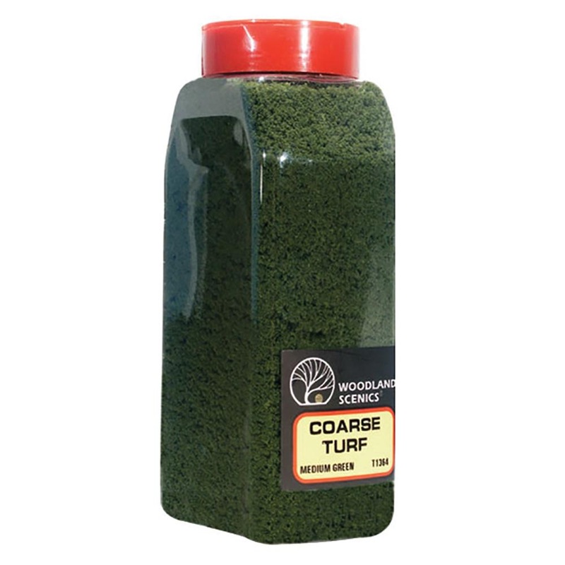 WOODLAND SCENICS WT1364 COARSE TURF MEDIUM GREEN