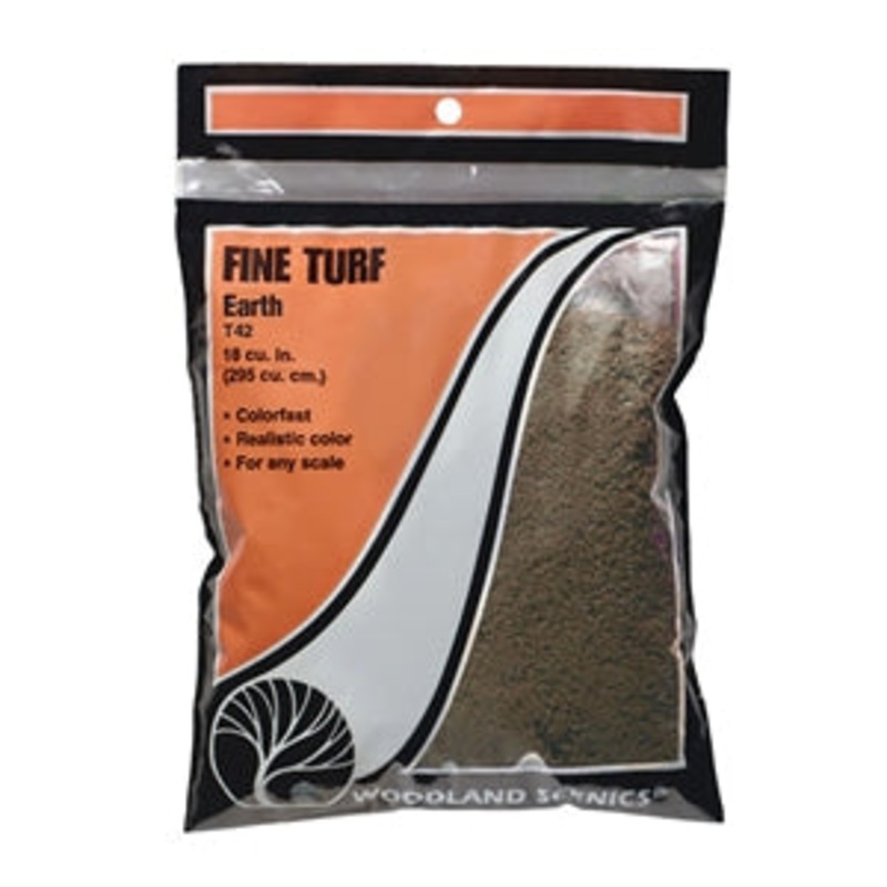 WOODLAND SCENICS WT42 FINE TURF EARTH
