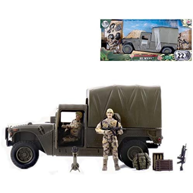 WORLD PEACEKEEPERS 72462 HUMVEE SOFT TOP & FIGURES