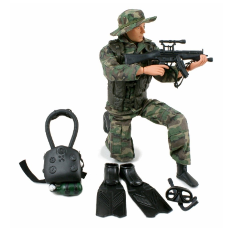 WORLD PEACEKEEPERS 90202 NAVY SEAL SPECIAL OPS ACTION FIGURE