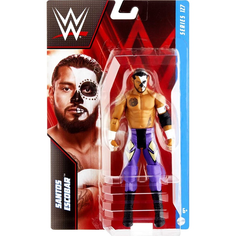 WWE HDD06 SANTOS ESCOBAR FIGURE