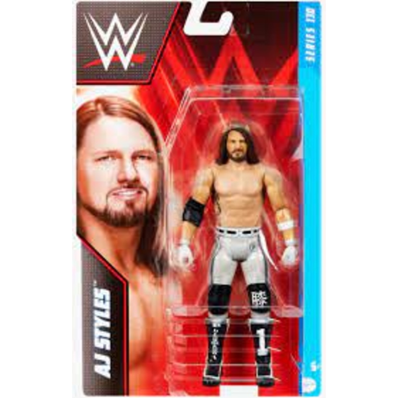 WWE HDD19 SERIES 130 AJ STYLES ACTION FIGURE