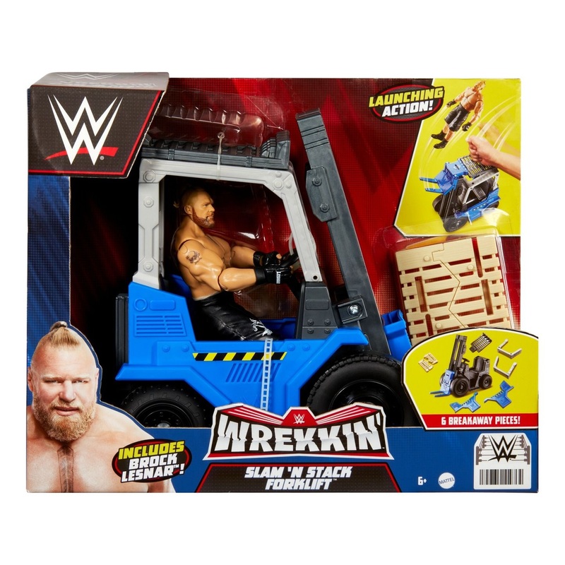 WWE HLM00 WREKKIN SLAM 'N STACK FORKLIFT